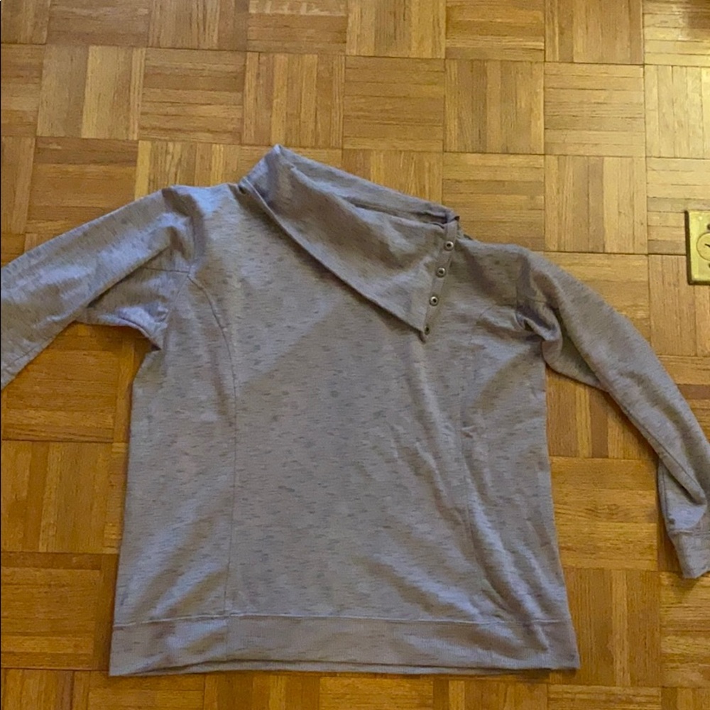 Purple & Heather Gray Maurices Pullover
